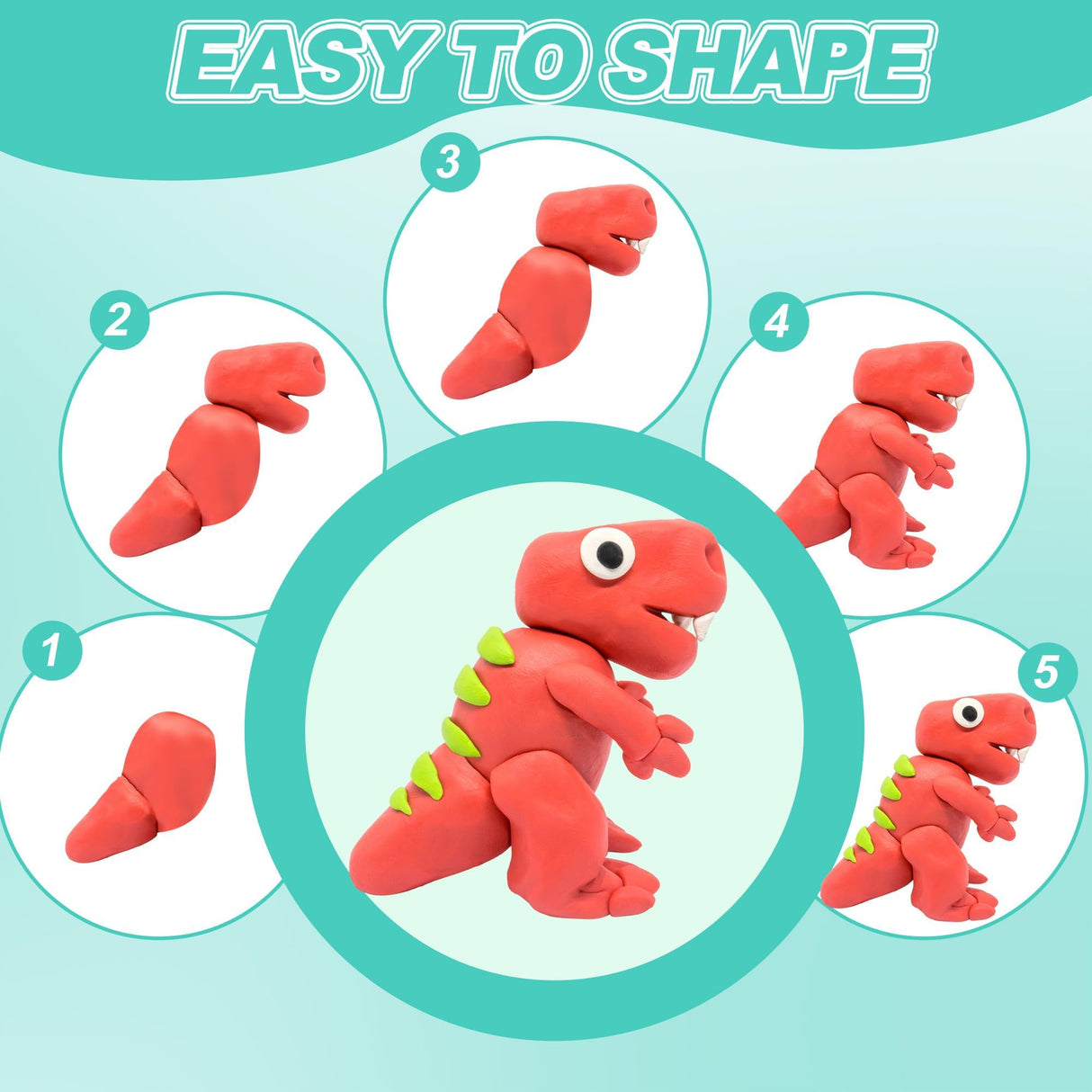 ARTPAR Air Dry Clay for Kids,90 Colors Modeling Model Magic Clay,DIY Molding Clay Starter Kit with Sculpting Tools,Soft and Non-Sticky,Art and Crafts for Boys & Girls 3-12 Years Old. ARTPAR