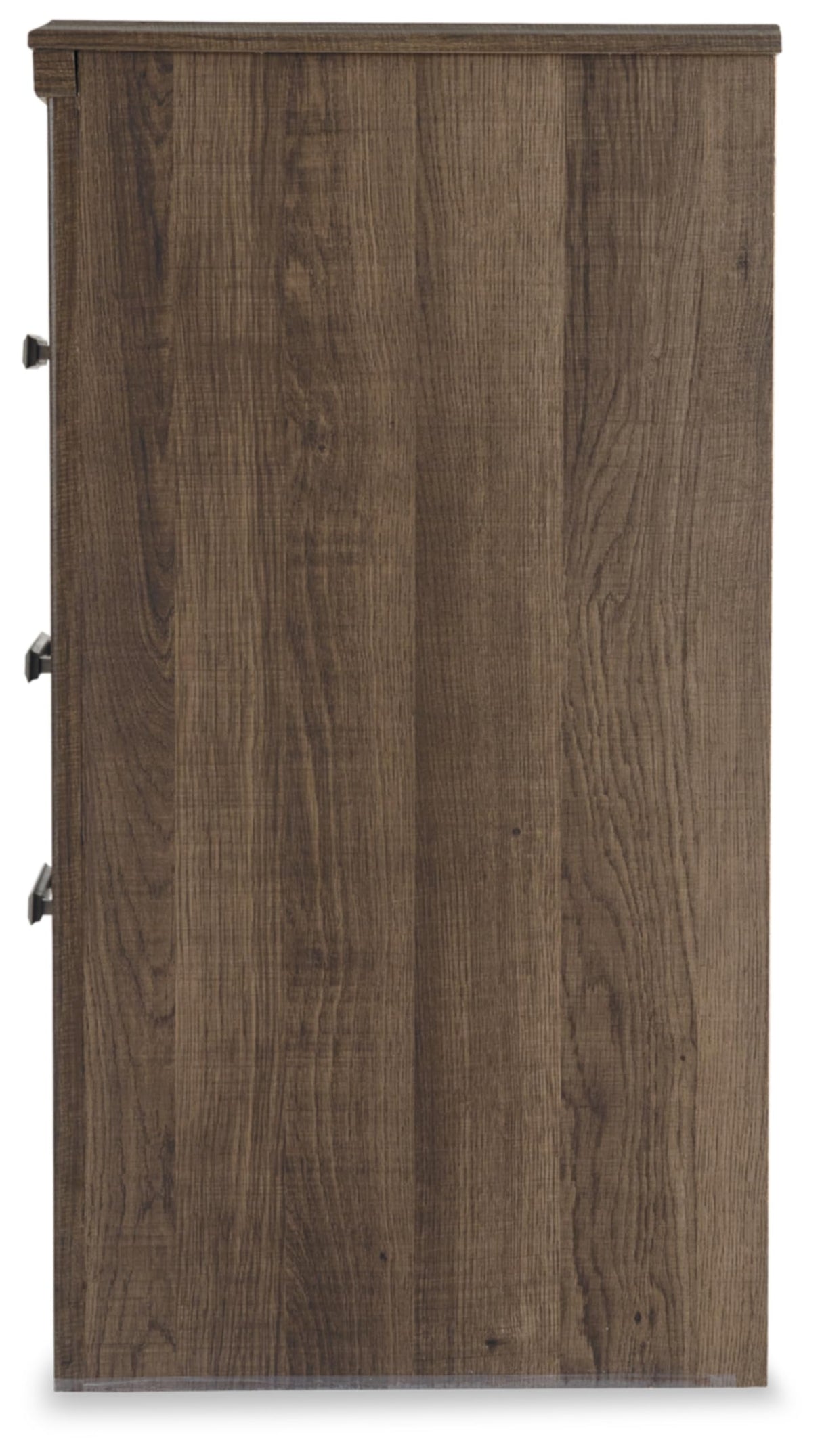 Signature Design by Ashley Juararo Rustic 2 Drawer Nightstand, 29.21" Tall, Dark Brown Signature Design by Ashley