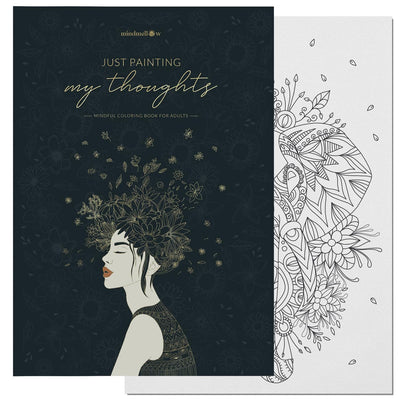 Coloring Books for Adults Relaxation by Mindmellow – Stress Relief Coloring Book for Adults & Teens - Calming Designs to Inspire Creativity and Mindfulness - Coloring Books for Teens