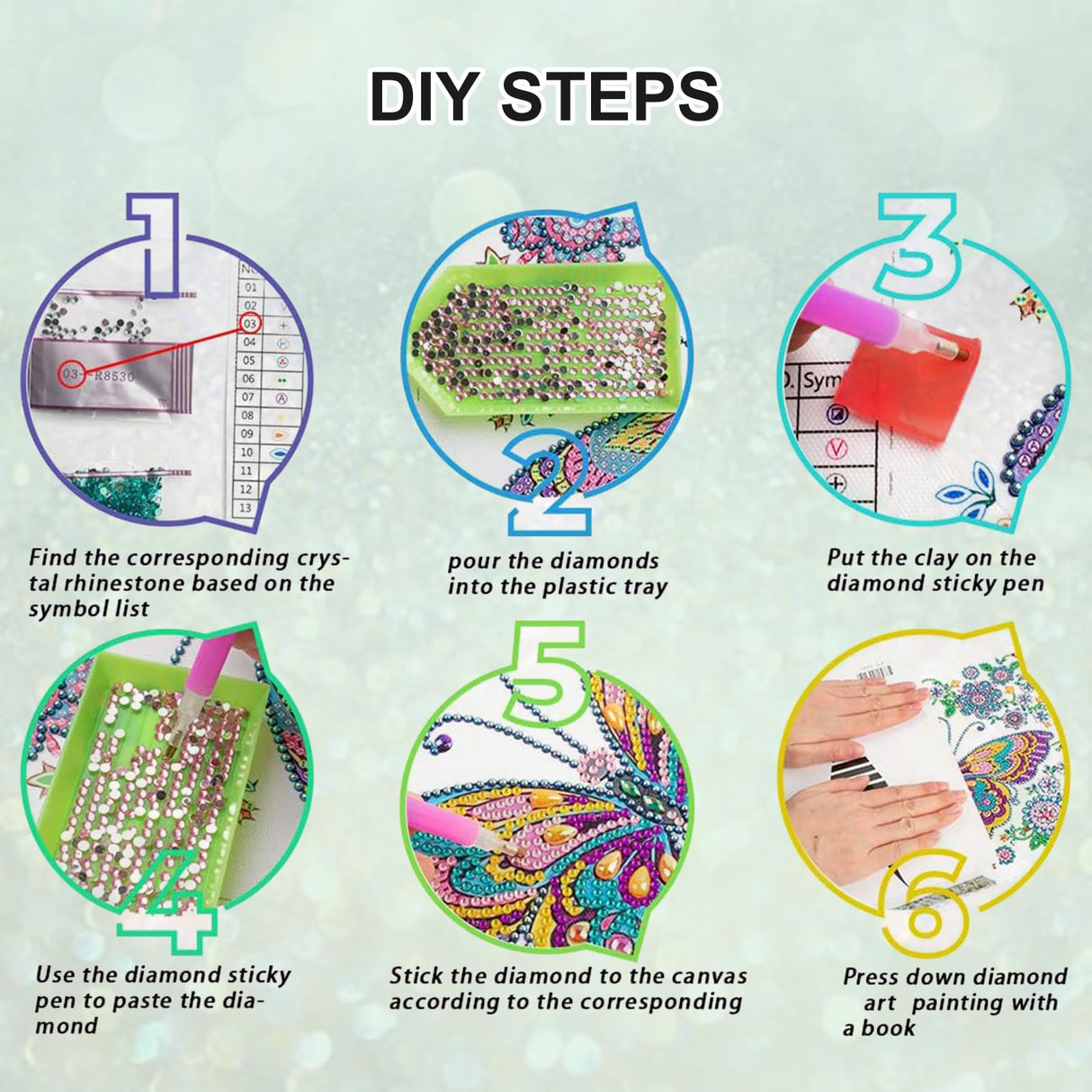 Acudotr Diamond Painting Kits for Adults Handbag, 5D Special Shape Diamond Art Kits for Beginners, Crystal Rhinestones Diamond Painting for Home Wall Decoration, 12×12 Inch Acudotr