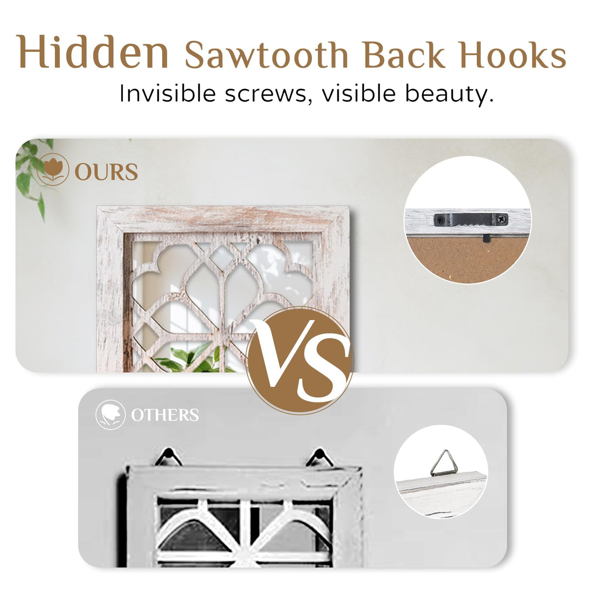 Walasis Wood Small Wall Shelves for Candle - Decorative Floating Shelf Candle Sconces for Wall Decor Rustic Carved Wall-Mounted Shelf Rustic Wooden Shelving for Bathroom Bedroom Walasis