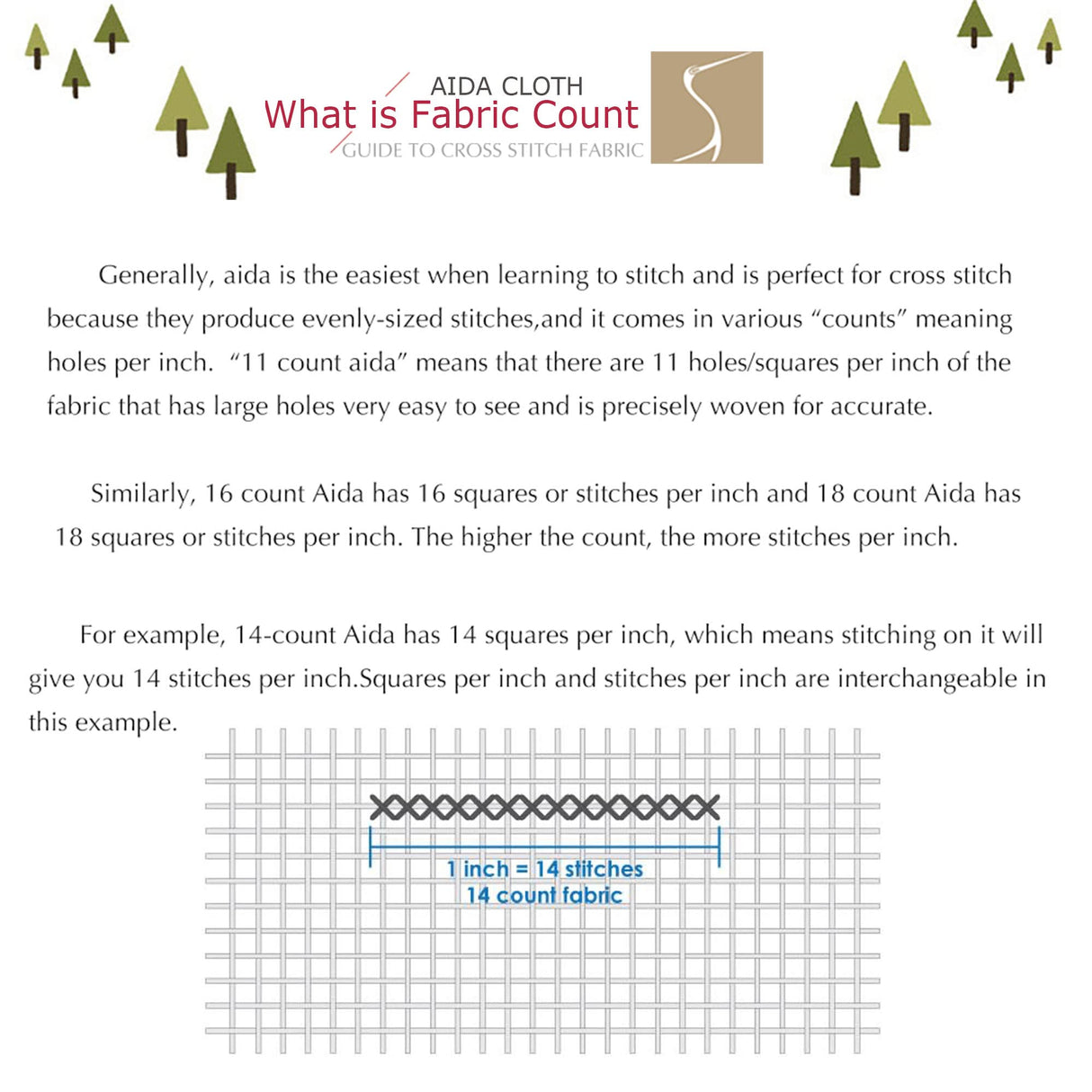 32CT Evenweave Cloth Embroidery Cross Stitch Fabric, Snow White, W29 x L39 SEWCRANE