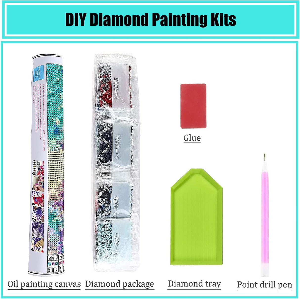 Diamond Painting Snow Tree Fog Rural Country Barn Winter Kit for Adults Full Drill Diamond Art Painting by Number Kits Gem Art Wall Home Decor(15.8 x11.8inch) Generic