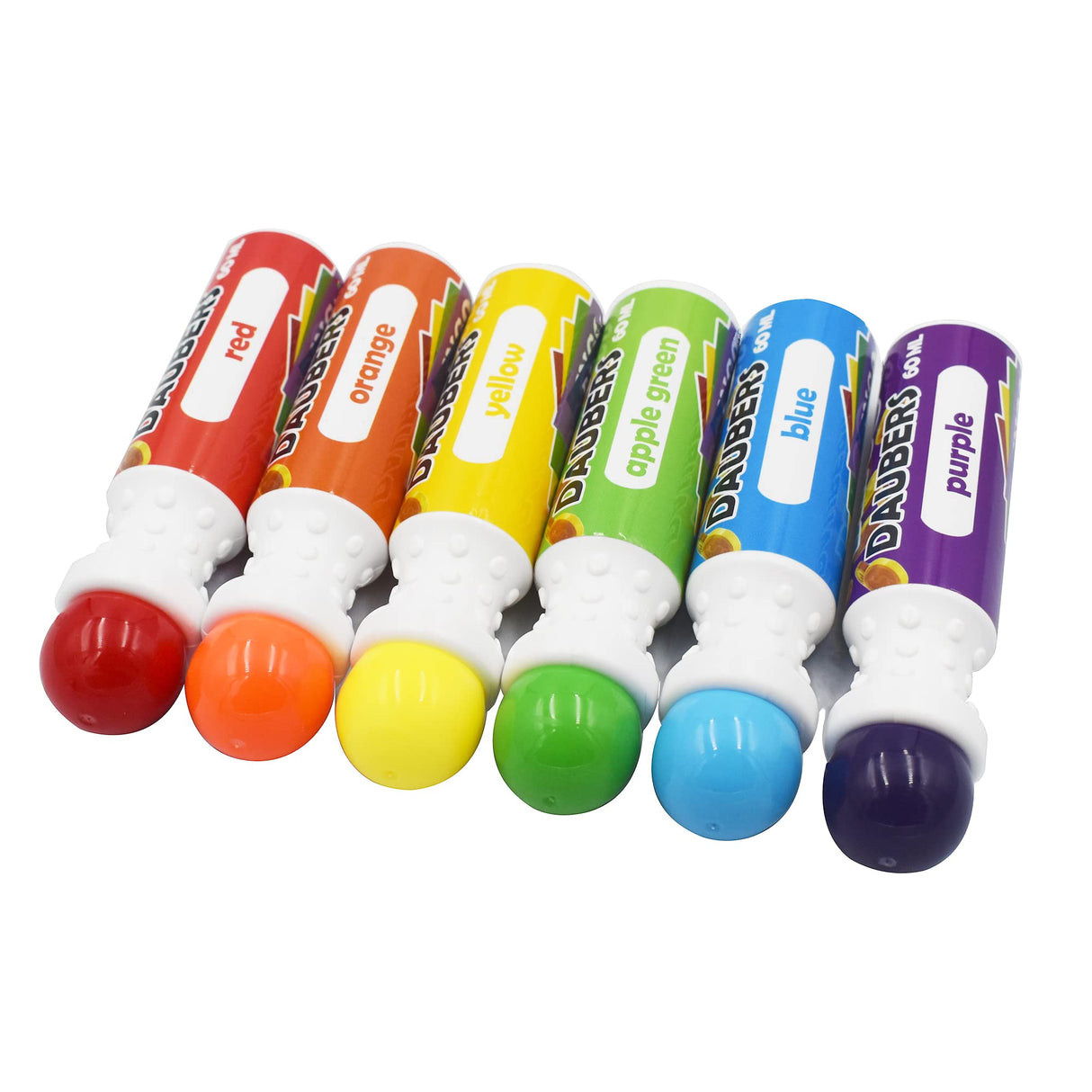Yuanhe Bingo Daubers Dot Markers - Mixed Colors Set of 6 Pack Yuanhe