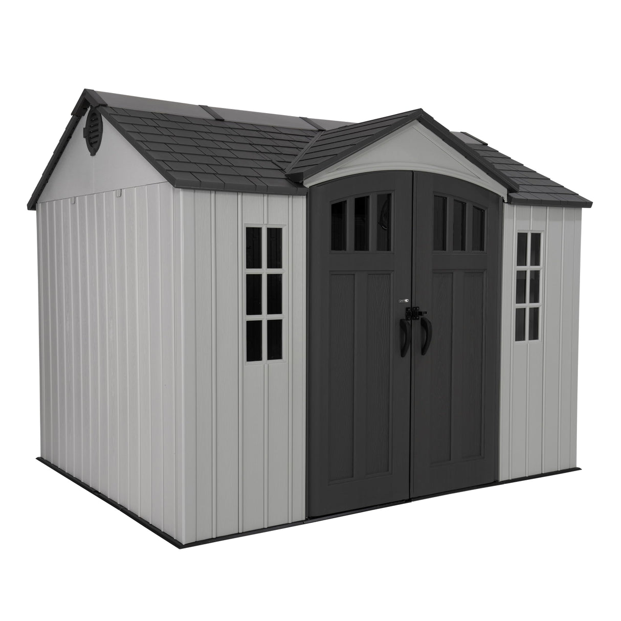 Lifetime Outdoor Storage Shed, 10 x 8 Foot, Gray Lifetime