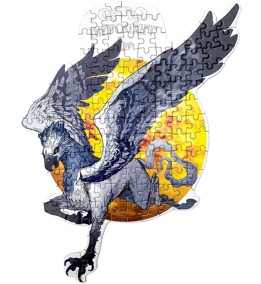Paper House Productions Harry Potter Set of Four 120-piece Mini Puzzles in Storage Box - Magical Beasts Paper House Productions