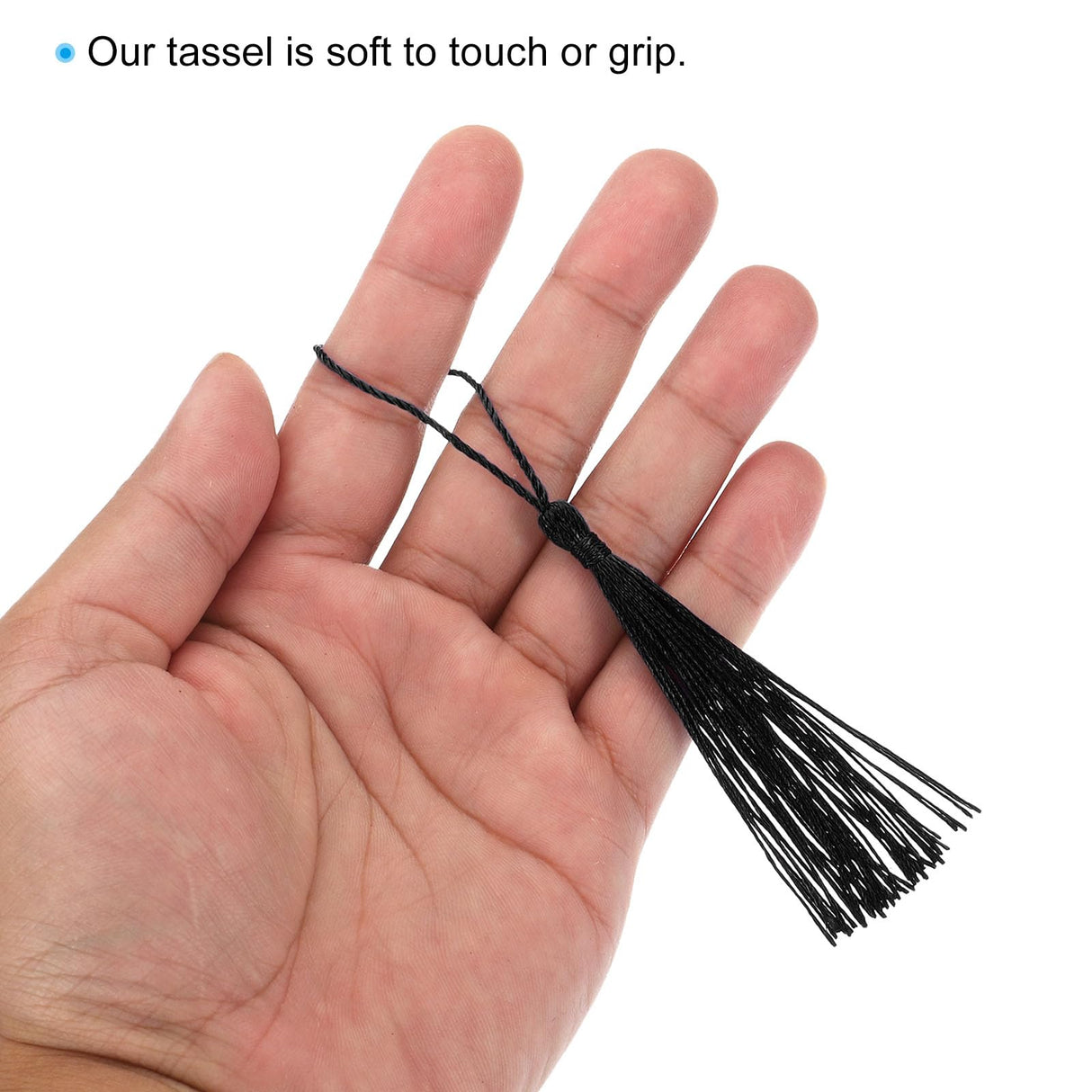 PATIKIL 4.72" x 1.3" Blank Metal Bookmark, 10 Pack Heat Transfer Rectangle Book Marks Page Markers Tassel for Women Book Lover DIY Project Gift, Black PATIKIL