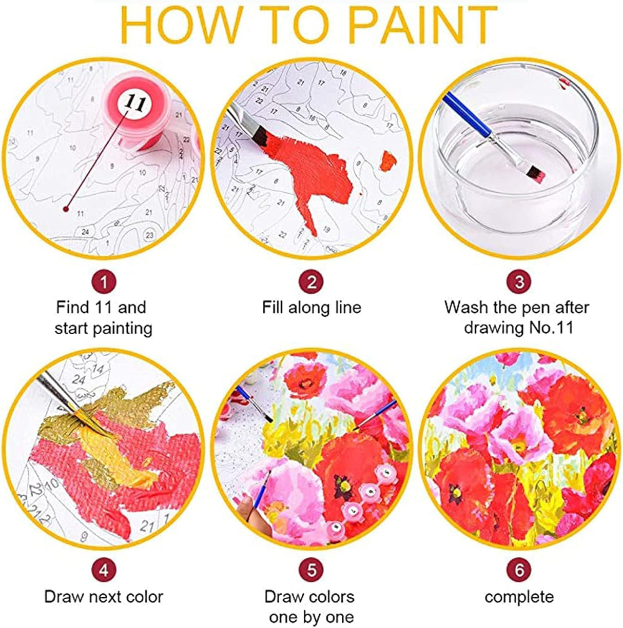 Paint by Number for Adults, Super Speed Race Cars, DIY Paintings Acrylic Paint Canvas Girls Bedroom Decor Man Painting Kits Art 16x20 Inch (Frameless ) WoodArtSupply