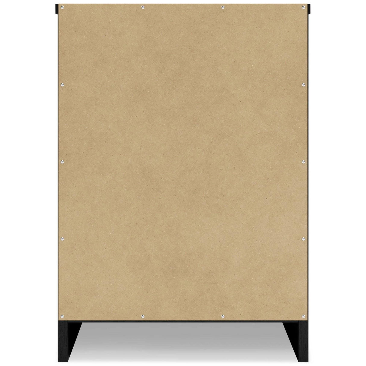 Signature Design by Ashley Finch Modern 1 Drawer Night Stand with Open Cubby, Black Signature Design by Ashley