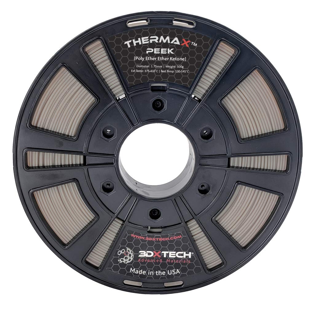 3DXTECH ThermaX PEEK (Natural Color) 1.75MM 250G 3D Printing Filament 3DX