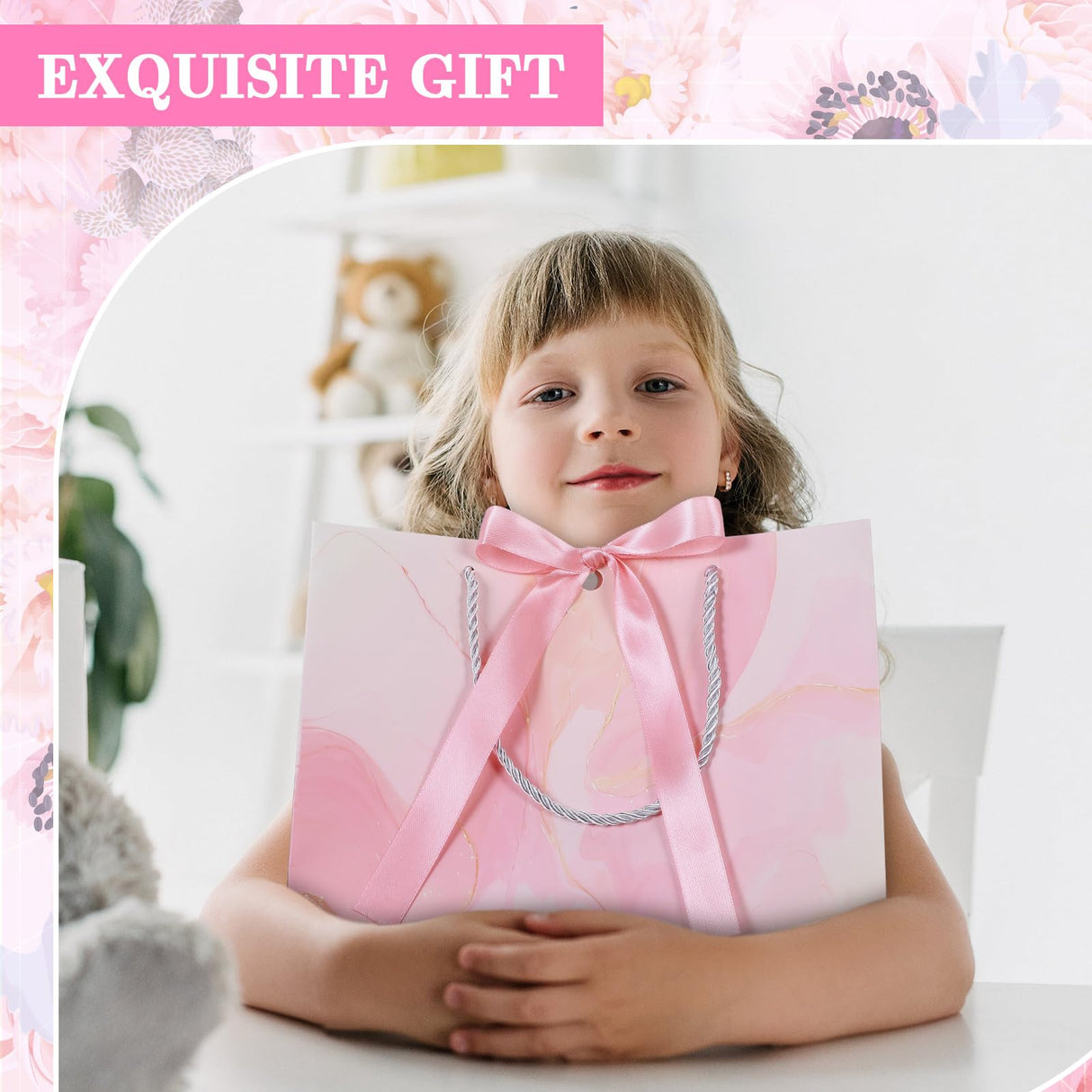 Janlaugh DIY Journal Diary with Lock Set Scrapbook Kit Stationary Diary Supplies Art Crafts Kit for Birthday Holidays Ideal Gifts for Women Teen Girls(Pink,Classic) Janlaugh