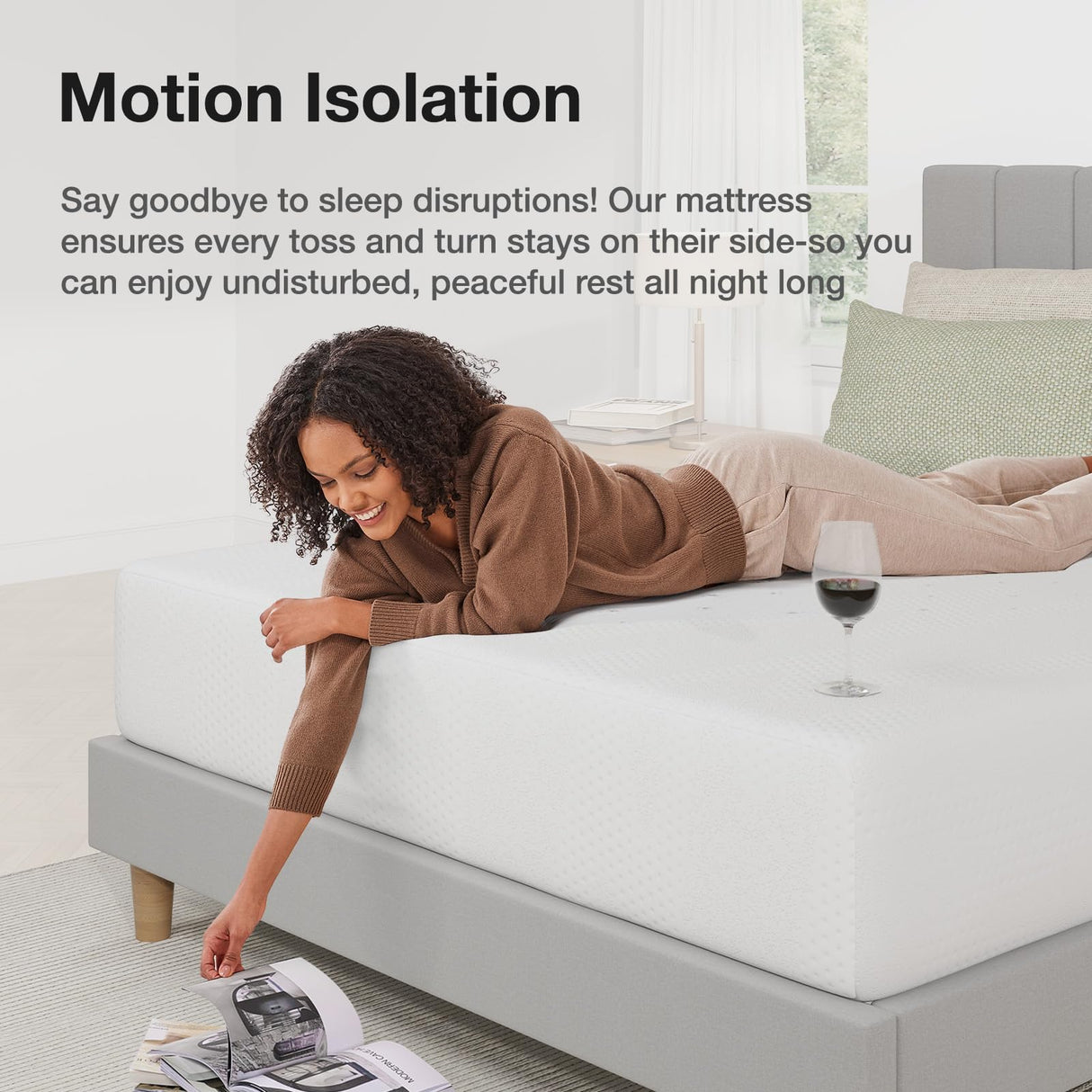 Novilla Queen Mattress, 10 Inch Queen Size Memory Foam Mattress in a Box, Gel Memory Foam Mattress for Comfort Sleep &Cooling Night Sleep, CertiPUR-US Certified Novilla