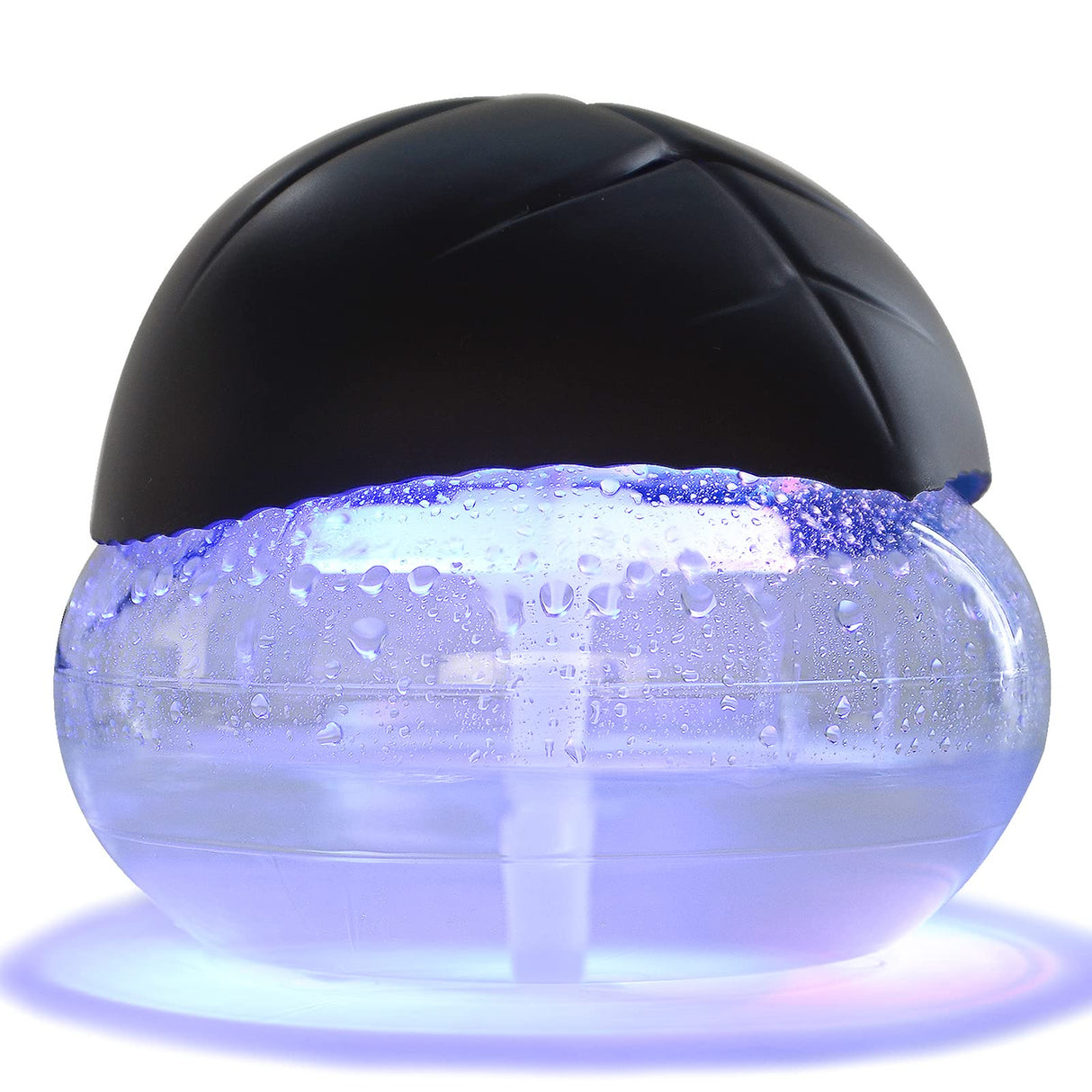 ap airpleasure Water-Based Purifier Air Washer, Air Revitalizer & Freshener, Air Fresher with 7 LED Color Changing Light for Rooms (Black) ap airpleasure