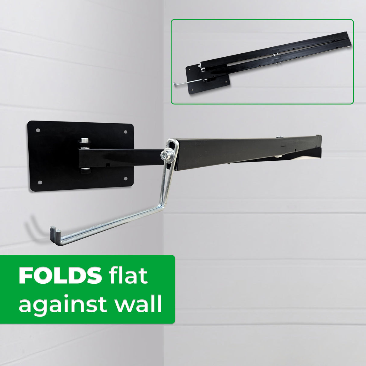 Skywin Retractable EV Charging Cable, EV Charger Cable Retractor Extender Up to 6 FT, Overhead Electric Vehicle Charging Station Wall Mount (Black) Skywin