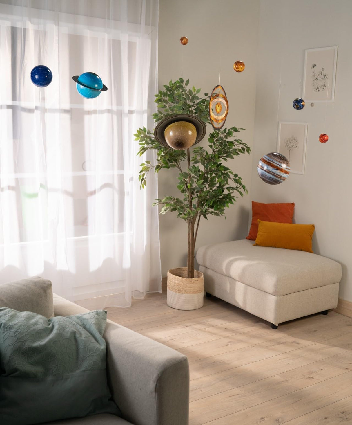 Ravensburger Solar System 540 Piece - 9 Planet 3D Jigsaw Puzzle Set for Kids & Adults | Easy Click Technology | Durable Material | Add a Splash of Color to Your Room Ages - No. 11668 Ravensburger