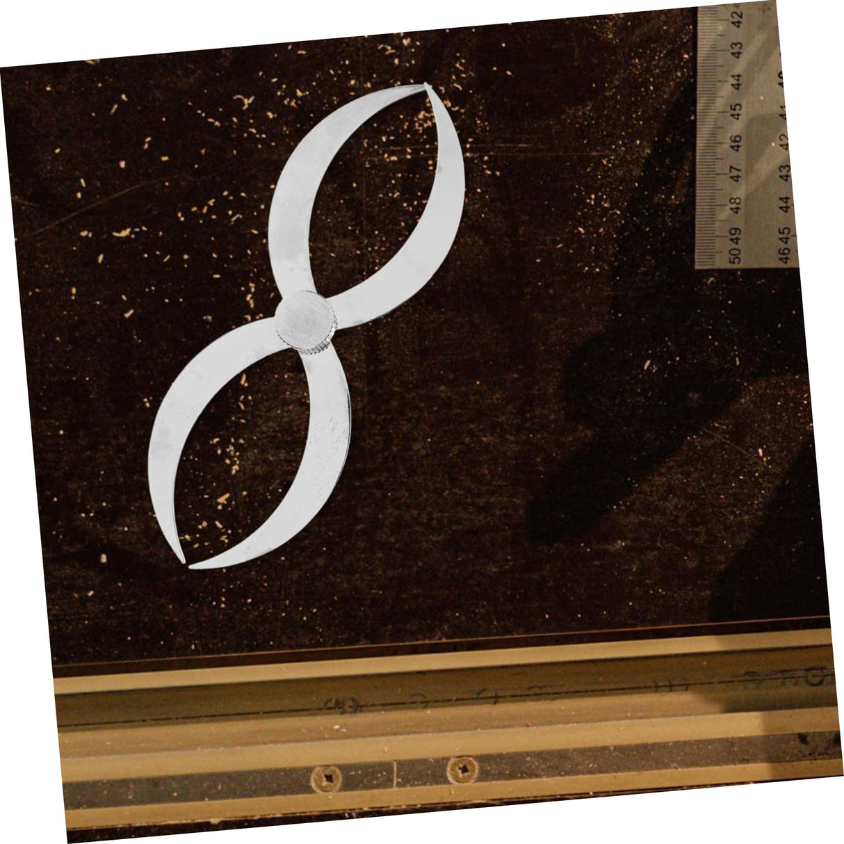 Alipis Woodturning Measurement Aid Compact Caliper Stainless Steel for Gap Thickness Measuring Alipis