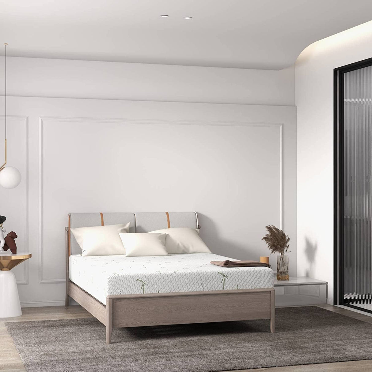 wOod-it Full Mattress, 10 inch Full Size Mattresses in a Box Cooling Gel Memory Foam Mattress for Kids Bunk Trundle Bed Daybed Medium Firm wOod-it