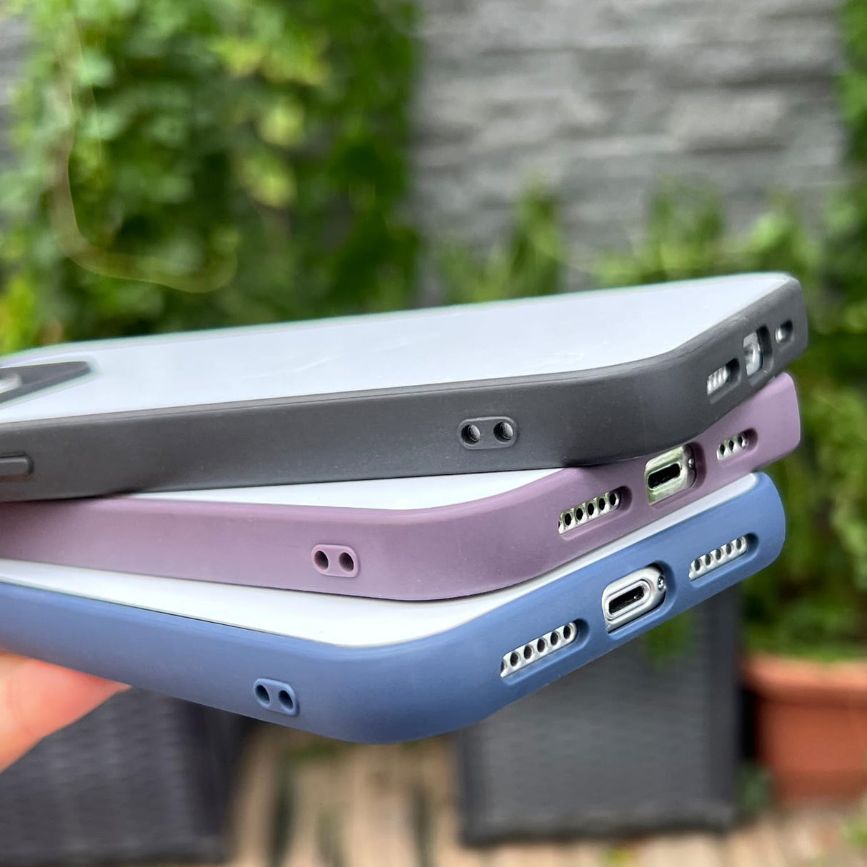 JUSTRY 5 Sets Sublimation Blanks Phone Case Bulk Covers Compatible with Apple iPhone 15 Pro Max,6.7-Inch, 2 in 1 2D DIY Clear Case Soft Rubber Cover+Inserts Matte,Easy to Sublimate Customized Sub JUSTRY