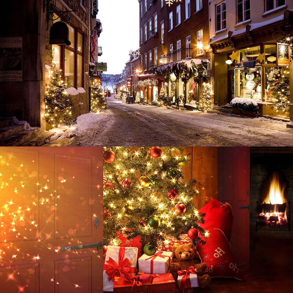 Brizled Warm White LED Christmas Lights, 2 Pack 33ft 100 Lights, Connectable for Trees, Home, Party, Indoor and Outdoor Decor Brizled