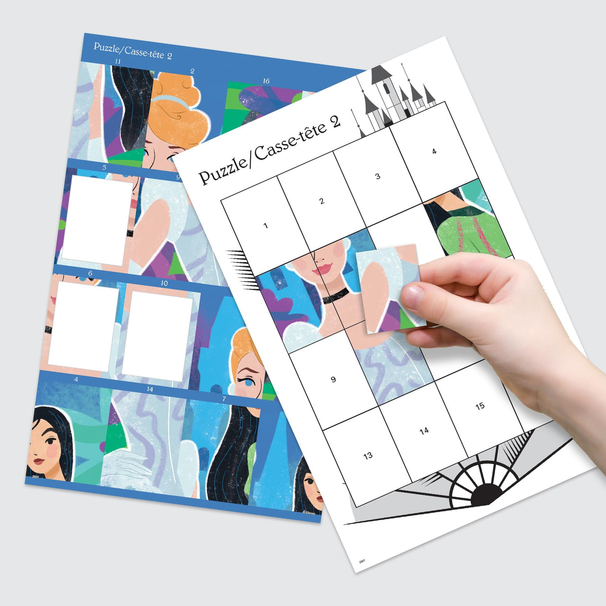 Disney Princess - Sticker Puzzle Pack Sticker Puzzle Pack Trends International