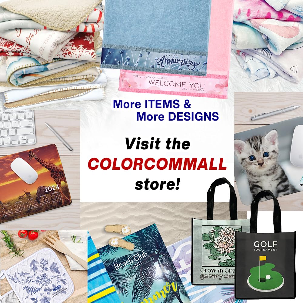 COLORCOMMALL Personalized Custom Pot Holder – 4 Pack 8X8 Inch Kitchen Oven Hot Pads Potholder Coaster Heat Resistant Cooking Baking with Hanging Loop Customized Photo Design Text Picture Gift COLORCOMMALL