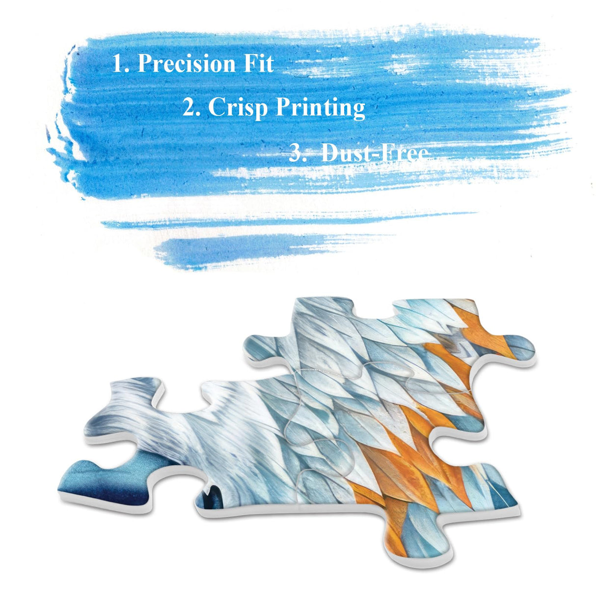 Mandala Polar Bear Puzzle for Adults 1000 Piece, Round Animal Shaped Jigsaw Puzzle, Nature Puzzles of Wildlife BBOLDIN