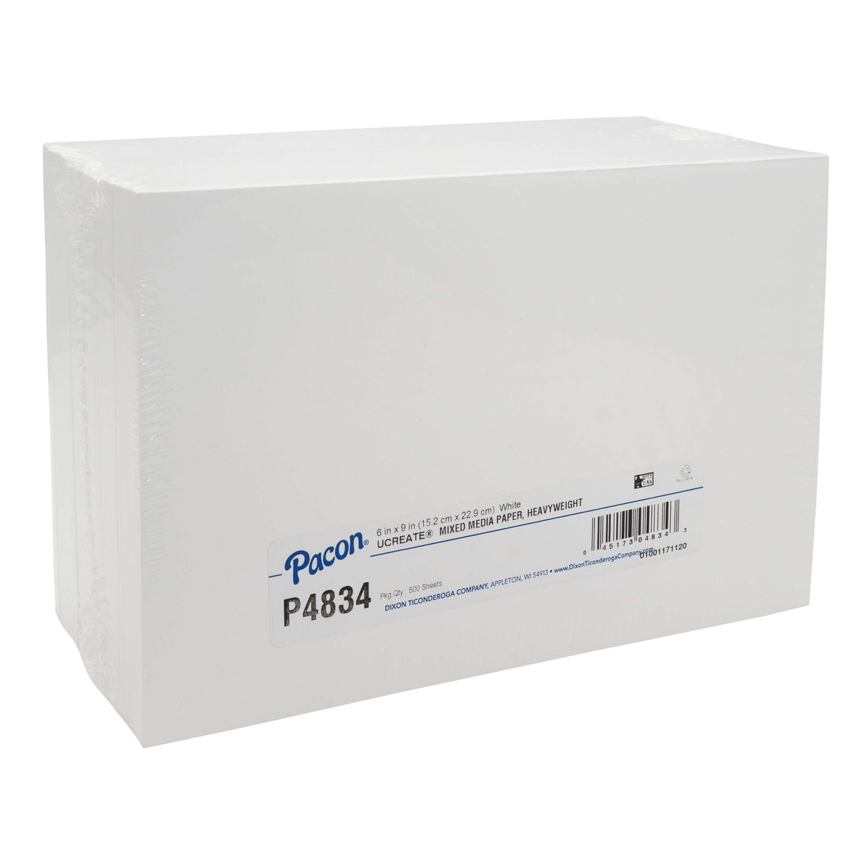 UCreate® Mixed Media Art Paper, Heavyweight, 6" x 9", 500 Sheets UCREATE