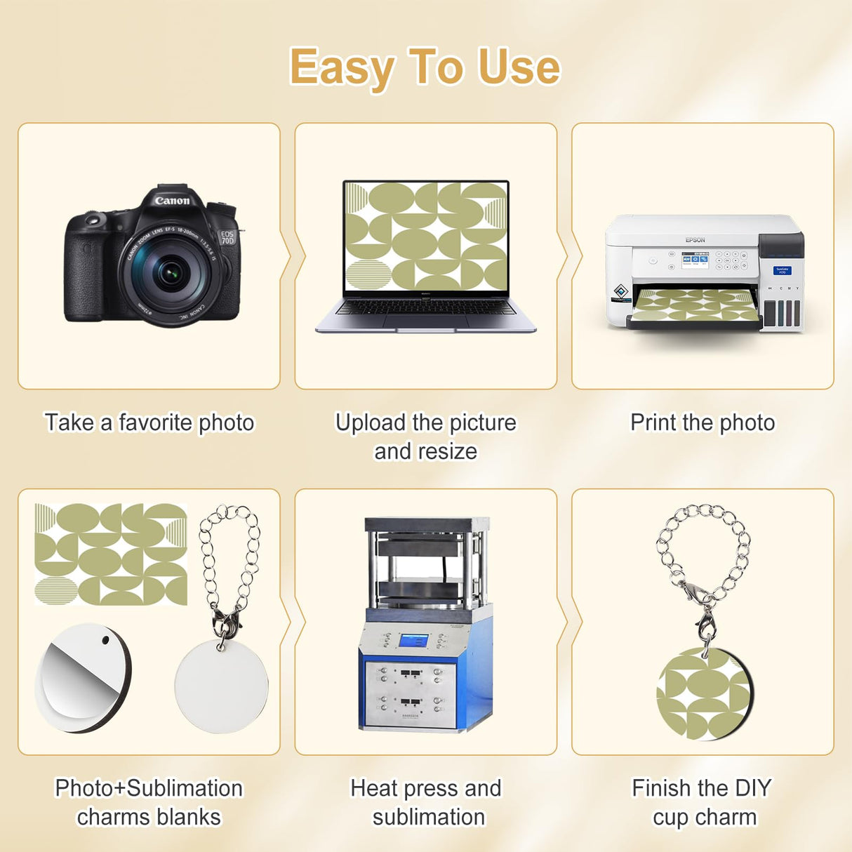 16Pcs Sublimation Charm Accessories for Cup,Sublimation Blanks Bulk Stanley Cup Charm for Tumbler Cup Sublimation Keychains Charm Sublimation Keychains MDF with Chain Jump Ring DIY Crafts (Rectangle) KKSUBCA