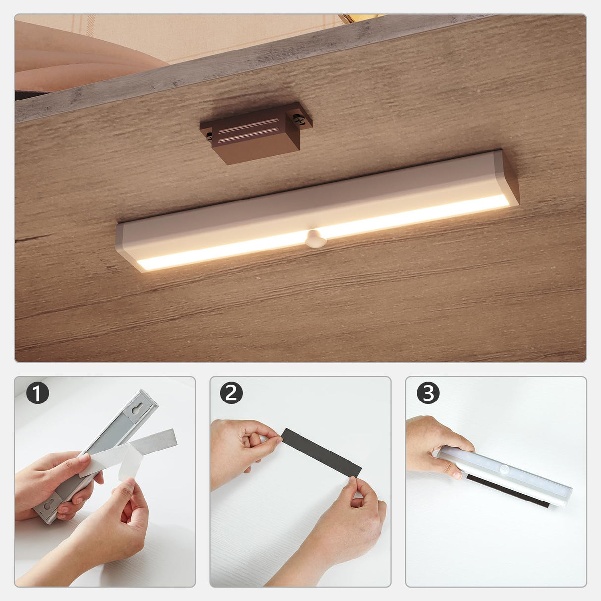 MAHANCRIS Cat Litter Box Enclosure, Hidden Litter Box Furniture with Divider, Wooden Cat Washroom Storage Cabinet Bench, Indoor Cat House as End Table, for Living Room, Bedroom, Greige CWHG2501Z MAHANCRIS