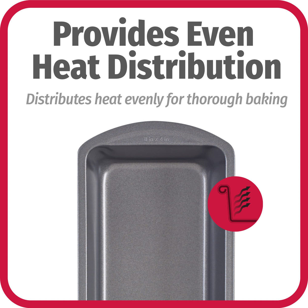 Good Cook 4025 8 Inch x 4 Inch Loaf Pan GoodCook