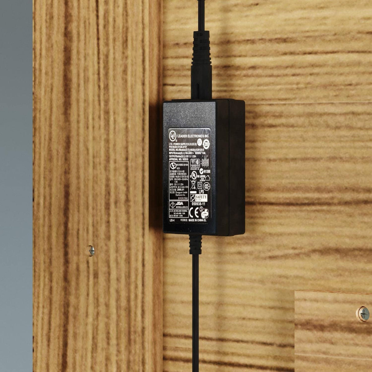 Modern Freestanding Floating Entertainment Center Floating TV Stand Wall Mounted TV Wall Panel for 75 inch TVs Home Theater with LED Strip Pull - Out Drawers and Overhead Shelf Natural Naomi Home