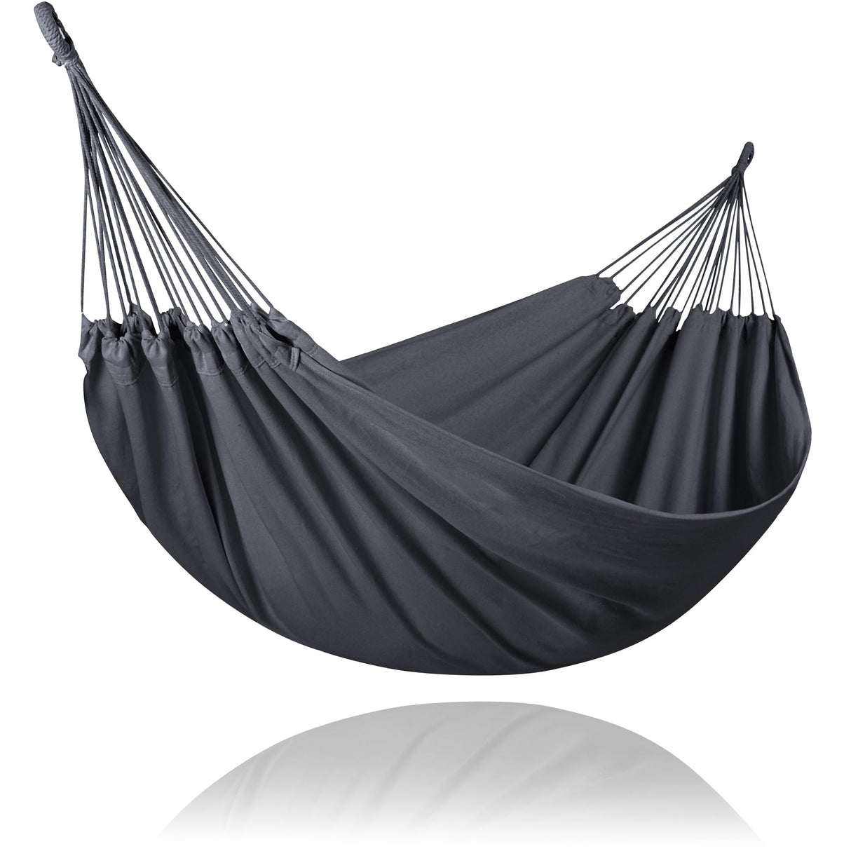 SUNCREAT Hammocks Outdoor Camping Double Hammock, Extra Large 2 Person Hammock for Camping, Dark Gray SUNCREAT