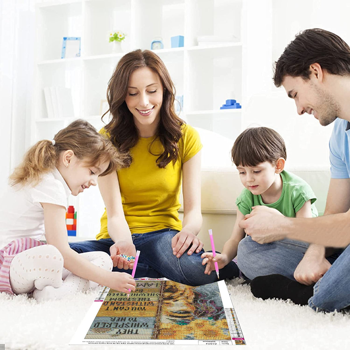 Inspirational Diamond Painting Kits for Adults - 5D Diamond Art Kits for Adults Kids Beginner, DIY Full Drill Diamond Dots Paintings with Diamonds Picture Gem Art Crafts for Adult Decor 12x16inch CEUHROG