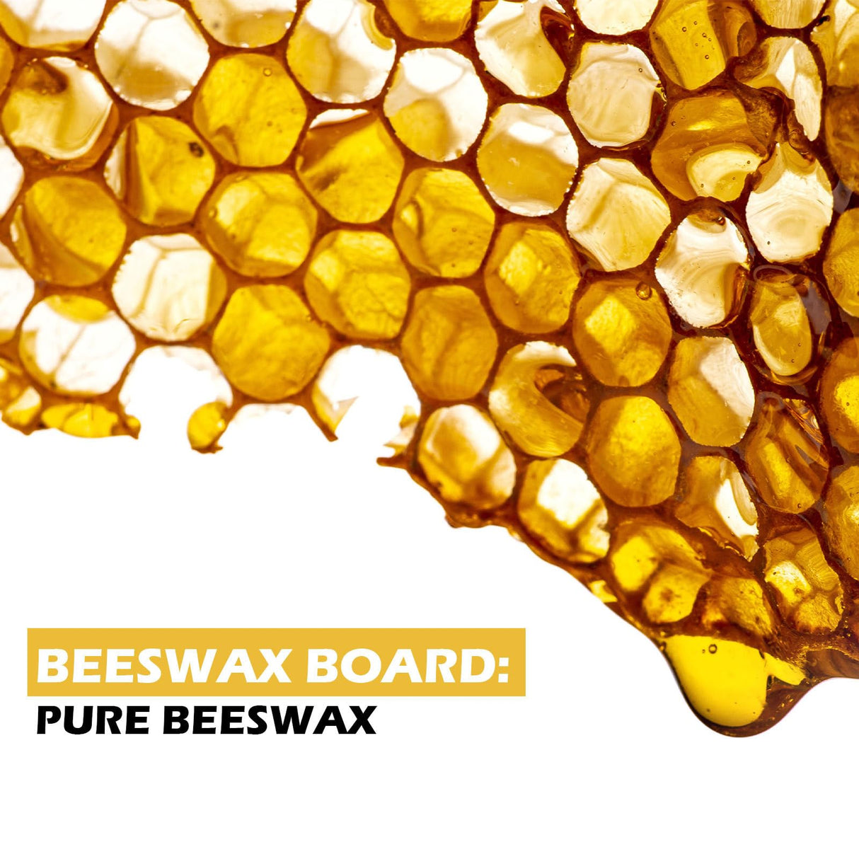 30Pcs Beeswax Sheets for Candle Making, Natural Wax Foundation for Bee Frames, DIY Candle Making Kit, Bees Wax Sheets for Beehives Honey (16.34 x 7.68inch) TESSTSY