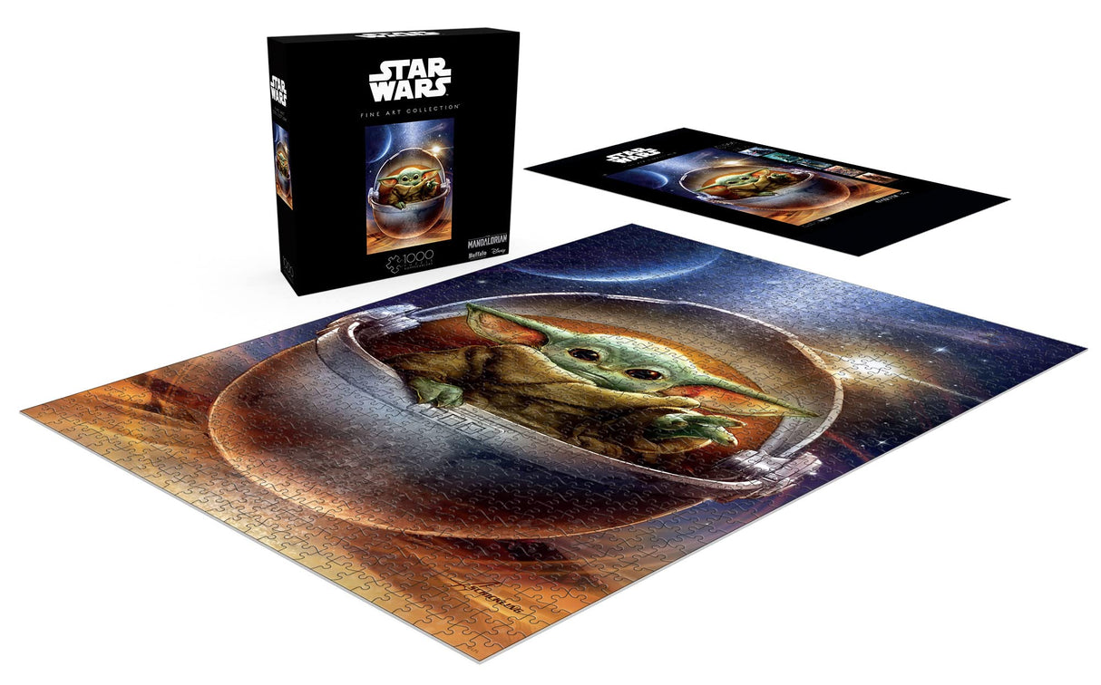 Buffalo Games - Star Wars - Galactic Child - 1000 Piece Jigsaw Puzzle for Adults -Challenging Puzzle Perfect for Game Nights - Finished Size is 26.75 x 19.75 Buffalo Games