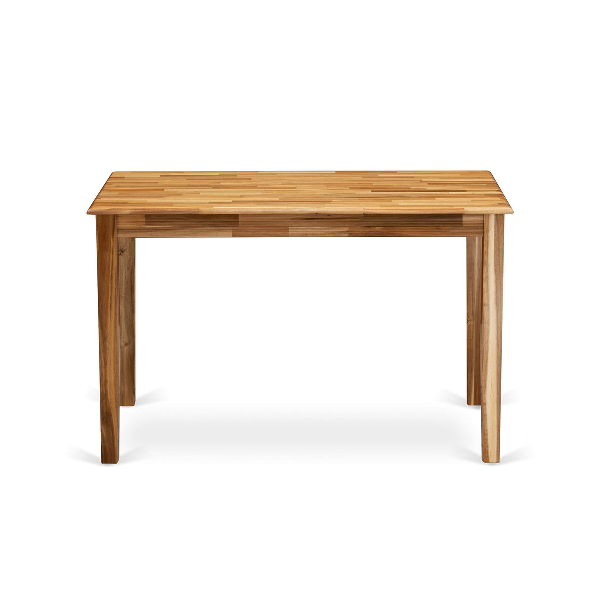 East West Furniture YAT-AWA-T Yarmouth Rectangle Modern Dining Table, 30x48 Inch, Walnut East West Furniture