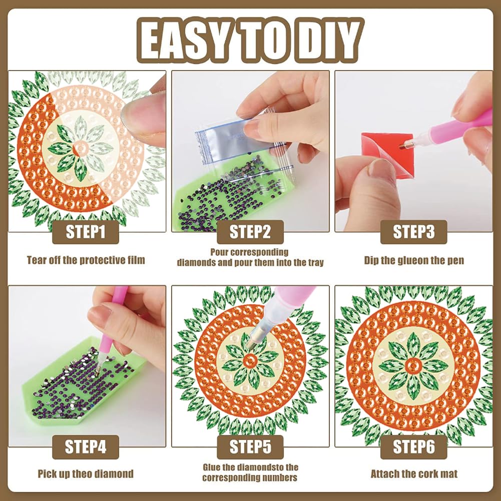 beinkmake 12 Pairs Butterfly Diamond Painted Earrings Mosaic Art Earring Making Kit 5D Boho Vintage Dangle Drop Earrings with Tool for DIY Craft Jewelry beinkmake