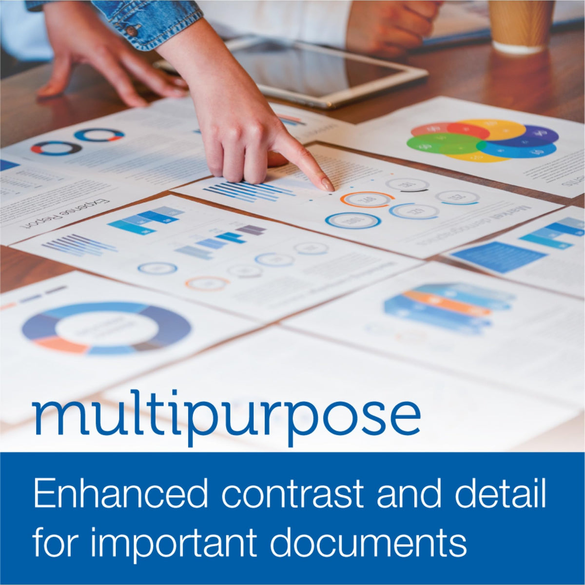 Office Depot ImagePrint FSC Certified Multiuse Paper by Domtar, 8 1/2in x 11in, 20 Lb, White, 500 Sheets Per Ream, Case Of 5 Reams, 1914 Office Depot