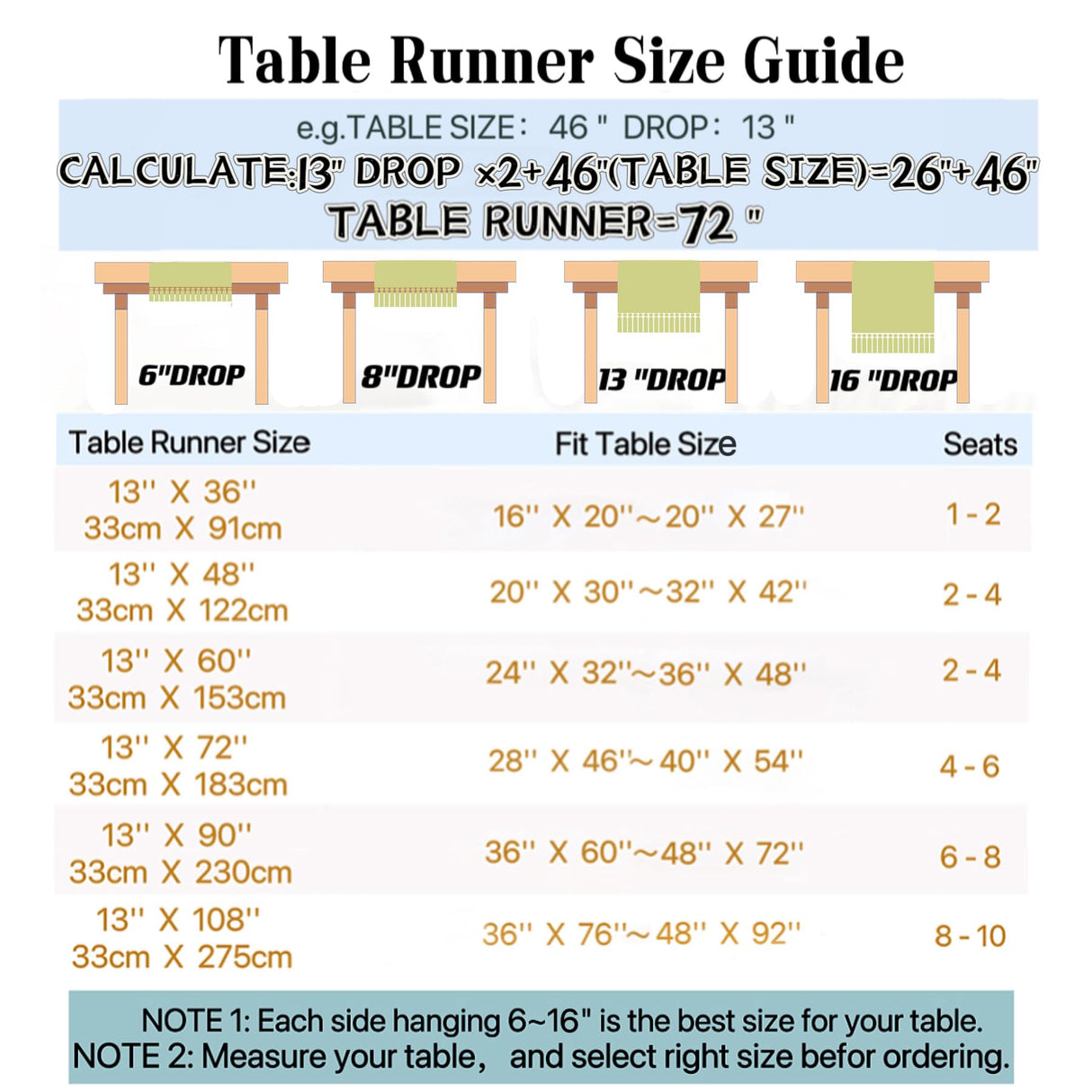 Aoztio Linen Style Rustic Table Runner, Farmhouse Cotton Linen Table Runner, Boho Table Runners 72 Inches Long with Hand Tassels for Home Tabletop Decor and Everyday Use - Off White, 72 Inch Aoztio