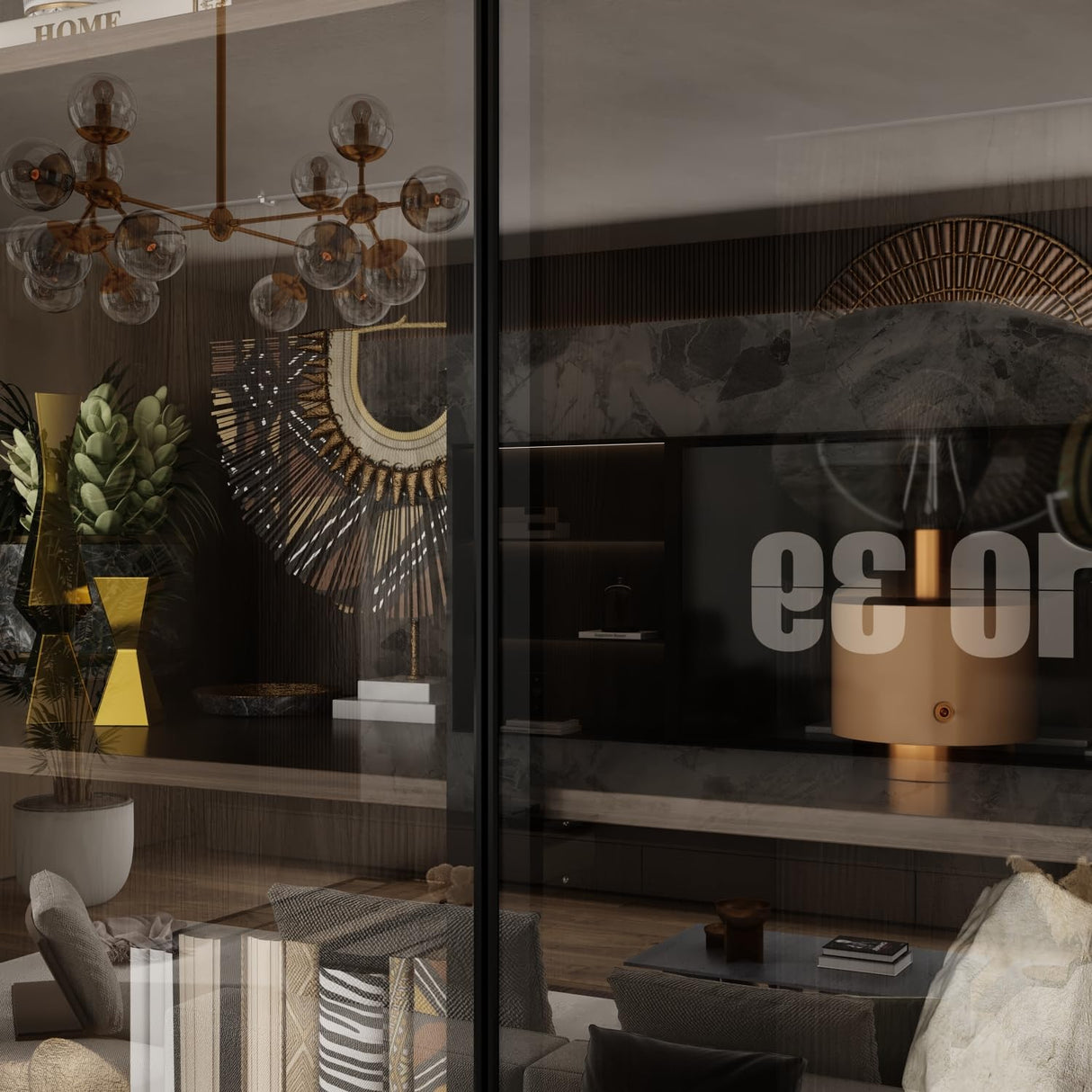 Homsee 63”W Storage Display Cabinet Curio Cabinet with Light & Pop-up Glass Doors, Bookcase with 5-Tier Shelves & 3 Drawers for Living Room/Home Office, Dark Brown (63”W x 15.7”D x 78.7”H) Homsee