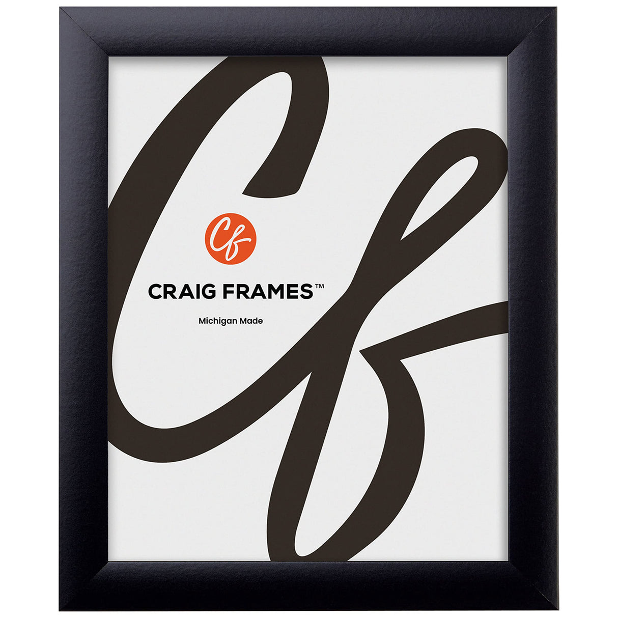 Craig Frames 20x27 Puzzle Frame – Matte Black 1 Inch MDF Moulding, Style 1WB3BK, Contemporary Profile with Clear Plexiglass, Backing, and Easy Hanging Kit – Display Jigsaw Puzzles or Posters Craig Frames