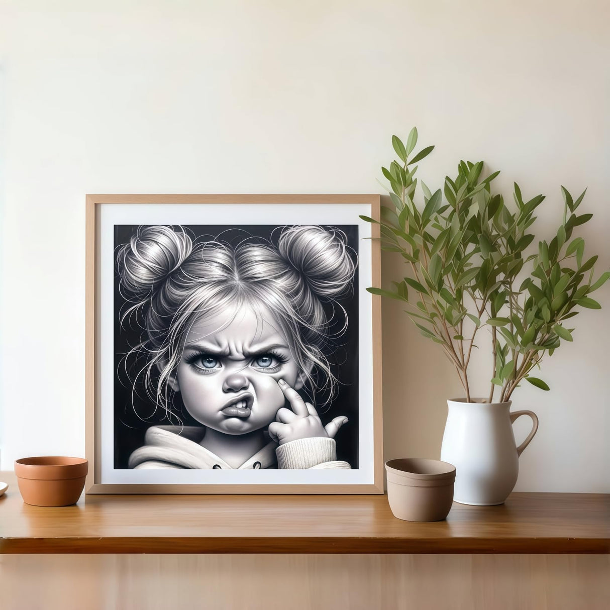 5D Diamond Painting Kits for Adults, Funny Girl Under Lightning Diamond Art Kits for Adults Beginner, DIY Full Drill Diamond Dot Gem Painting for Home Wall Decor 13.78x13.78inch BYGFHLYW