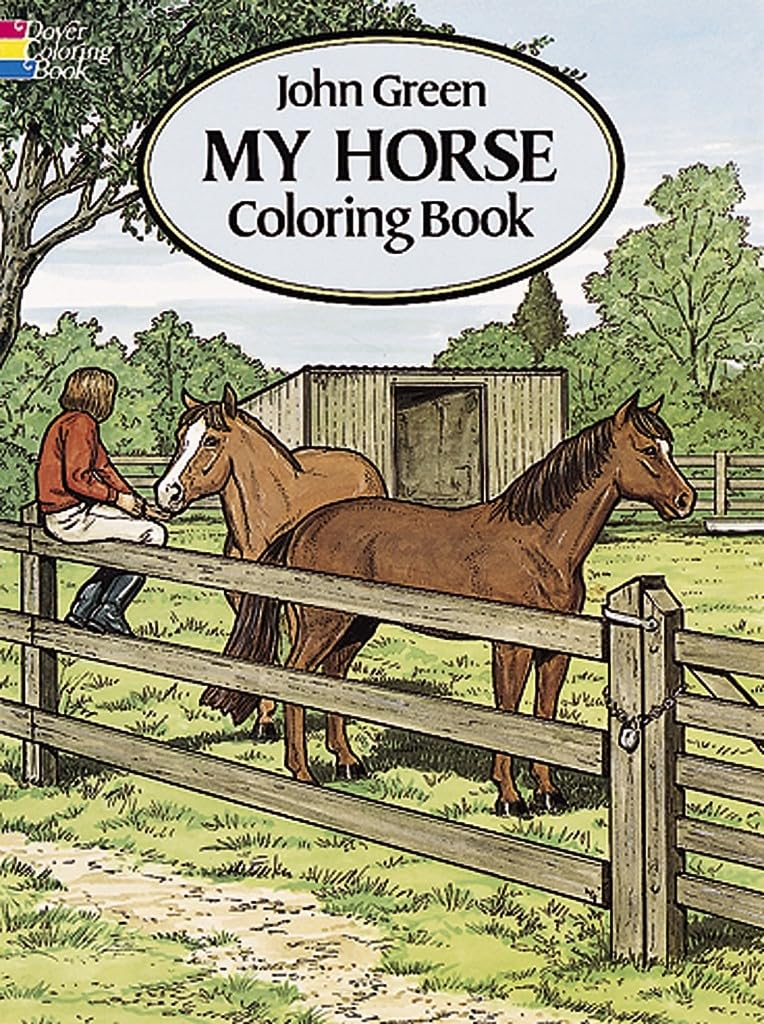 My Horse Coloring Book Dover Publications