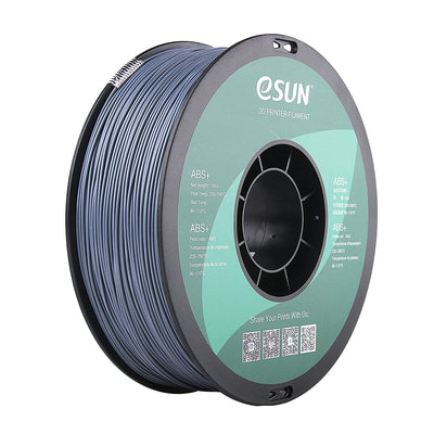 eSUN ABS+ Filament 1.75mm, 3D Printer Filament ABS Plus, Dimensional Accuracy +/- 0.05mm, 1KG Spool (2.2 LBS) 3D Printing Filament for 3D Printers, Grey