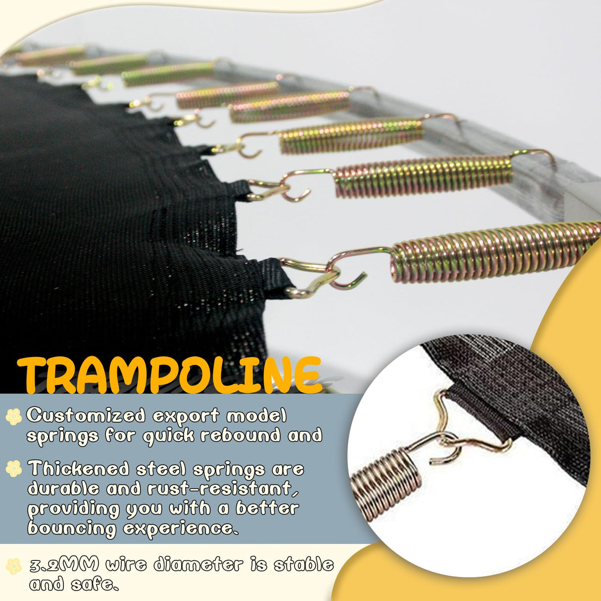 Tranpoline 12FT Tranpoline with Safety Enclosure Net,Tranpolines with Basketball Hoop,Outdoor Tranpoline and Tranpolines for Kids and Adults for Backyard Park ASTM Approved SENCHO GINSYTALIOR