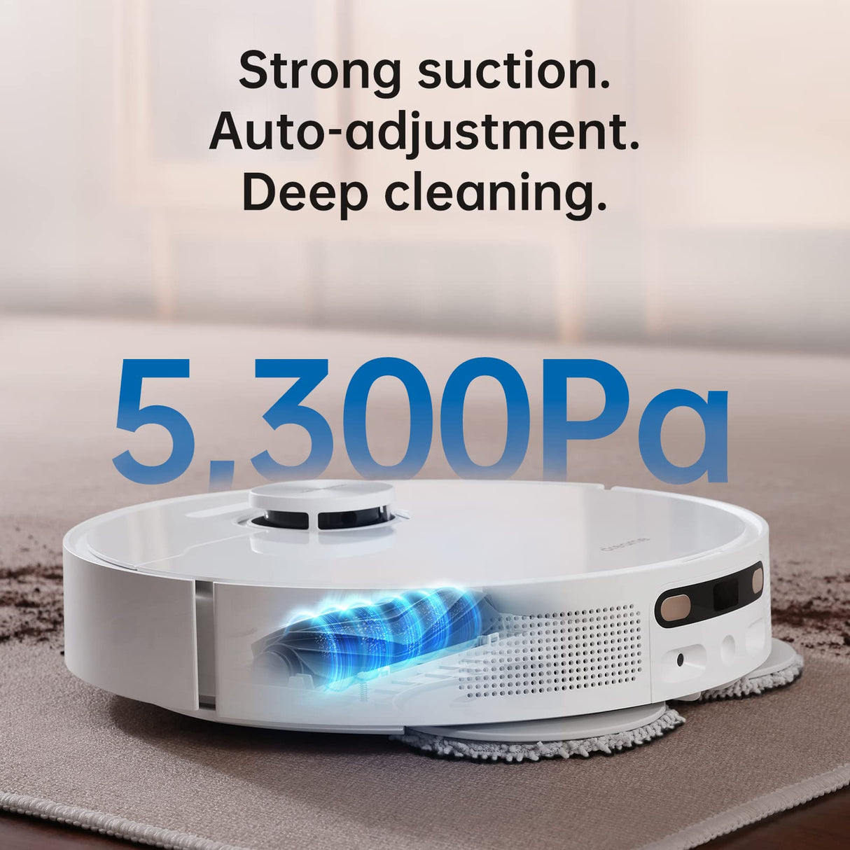 dreame L10s Ultra Robot Vacuum and Mop Combo, Auto Mop Cleaning and Drying, Self-Refilling and Self-Emptying Base for 60 Days of Cleaning, 5300Pa Suction and AI Navigation, Compatible with Alexa DREAME