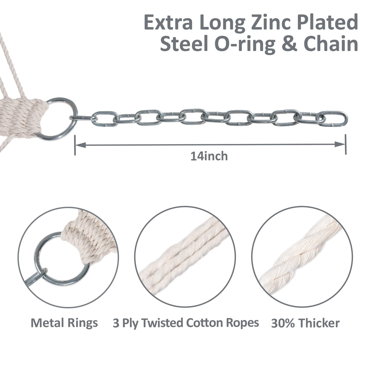 SUNCREAT 55 Inch Extra Large Double Hammock with Stand, 475lbs Capacity, Outdoor Portable Hammock with Hardwood Spreader Bar, Extra Large Pillow, Grey SUNCREAT