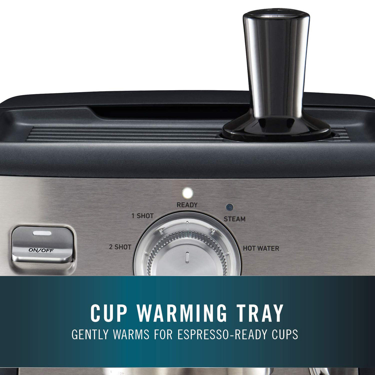 Calphalon BVCLECMP1 Temp iQ Espresso Machine with Steam Wand, Stainless Calphalon