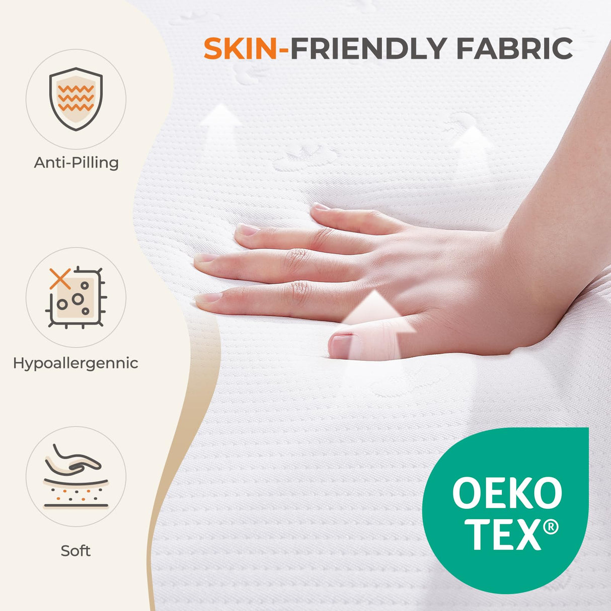 Sweetnight 12 Inch Queen Mattress in a Box for Comfort Sleep & Pressure Relief, CertiPUR-US Certified Queen Size Mattresses Medium Firm Memory Foam for Back Pain Sweetnight