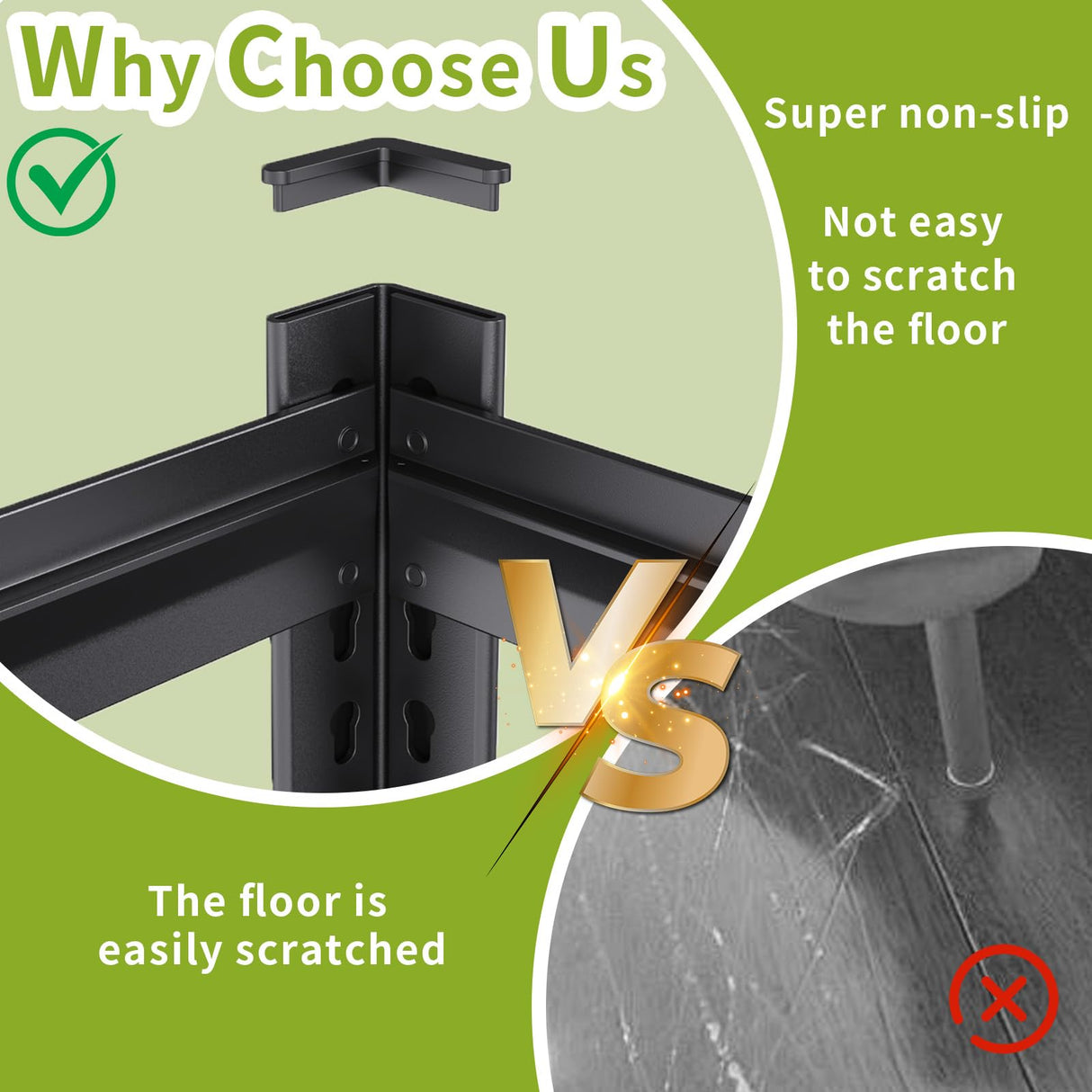 Garage Shelving Heavy Duty Storage Shelves Easy Assembly 5 Tier Adjustable Metal Shelving Utility Shelf Rack Garage Storage Organizer for Garage, Basement, Warehouse (72"H x 35.4"W x 15.7"D) AOJUFEO